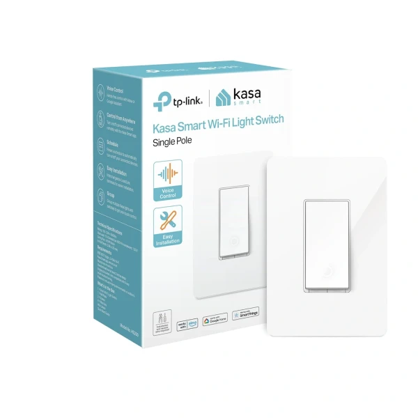 Kasa Smart Light Switch HS200, Single Pole