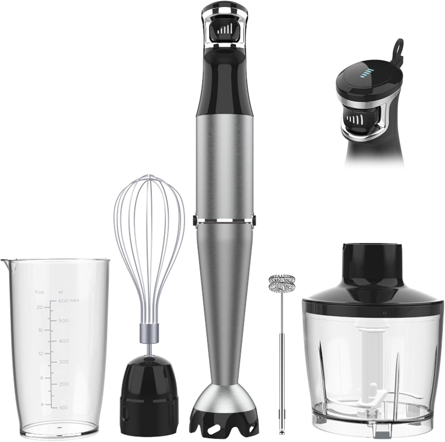 Turelar 5-in-1 Corded Immersion Blender 1100W